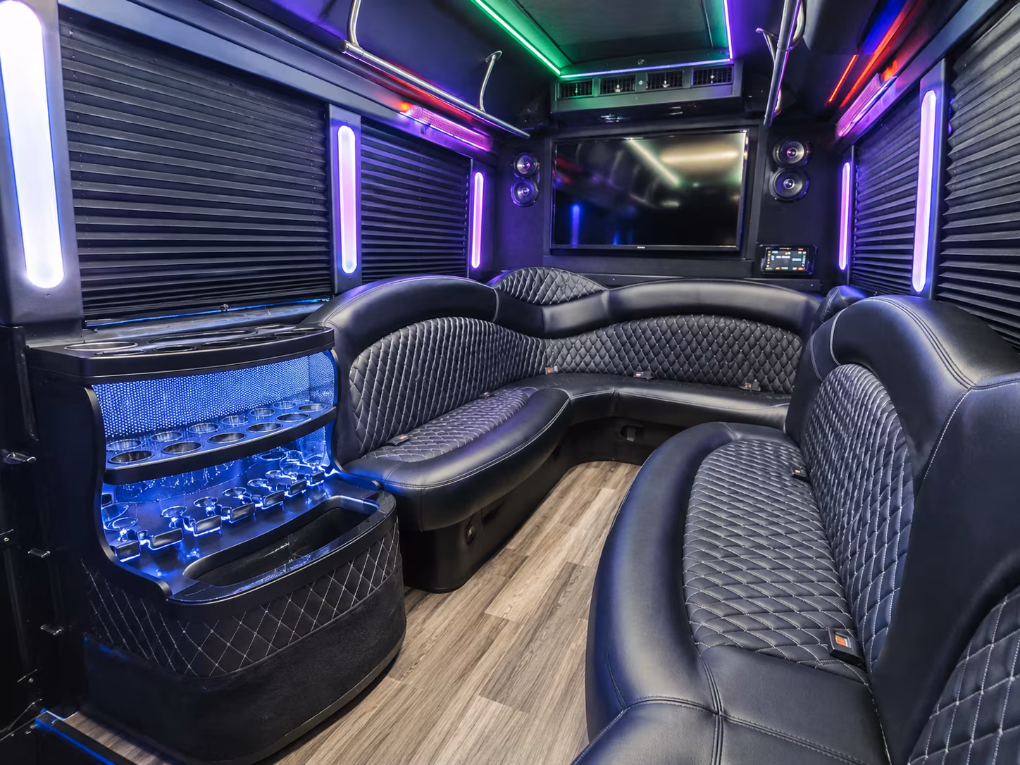 affordable baltimore prom party bus prices split across your group