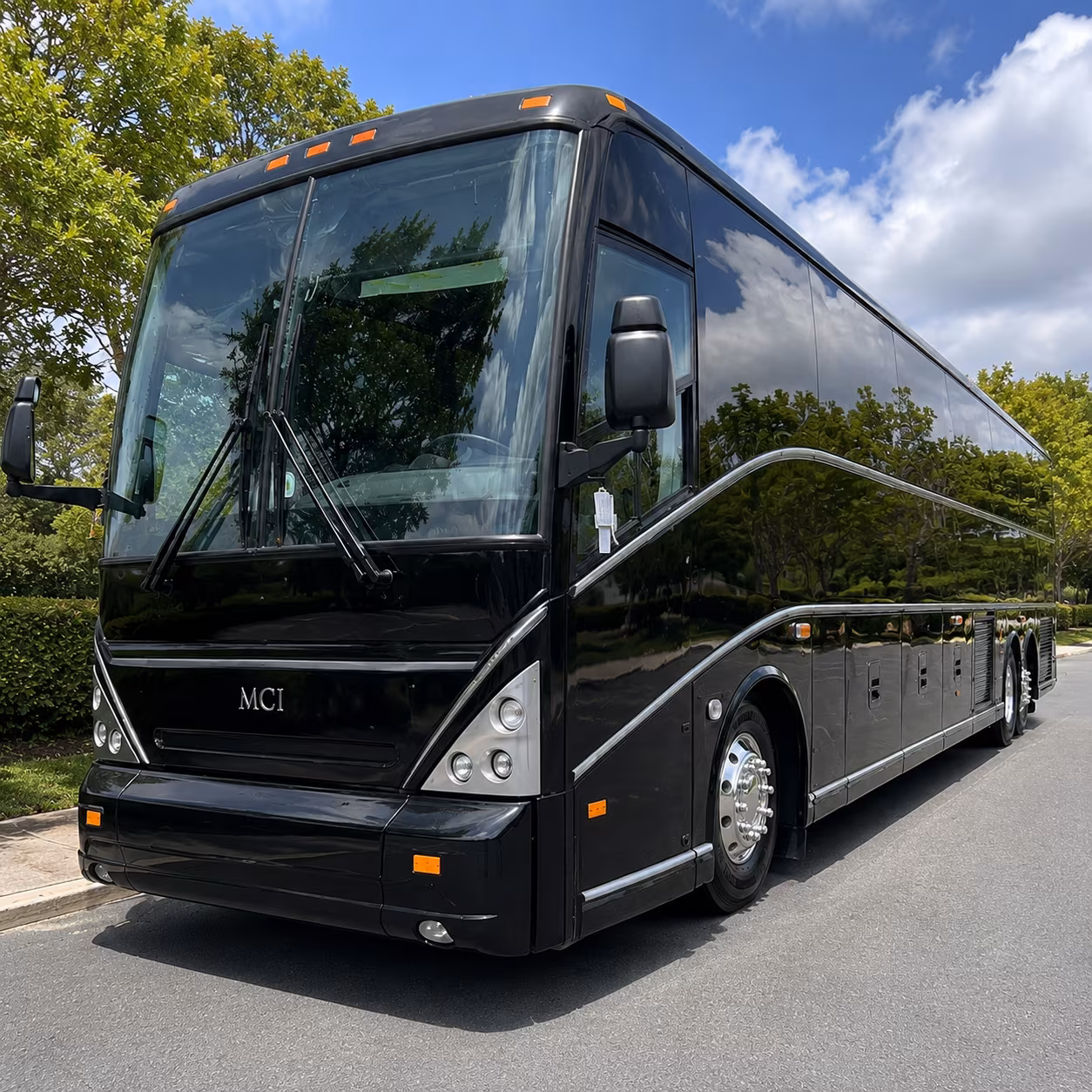 baltimore bus rental service area