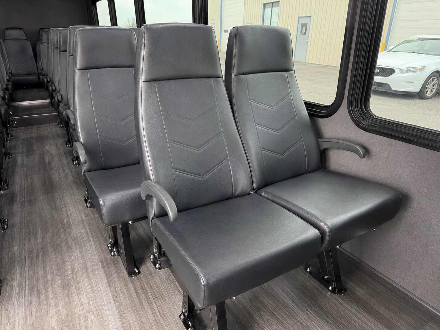 baltimore military base transfer and troop movement buses