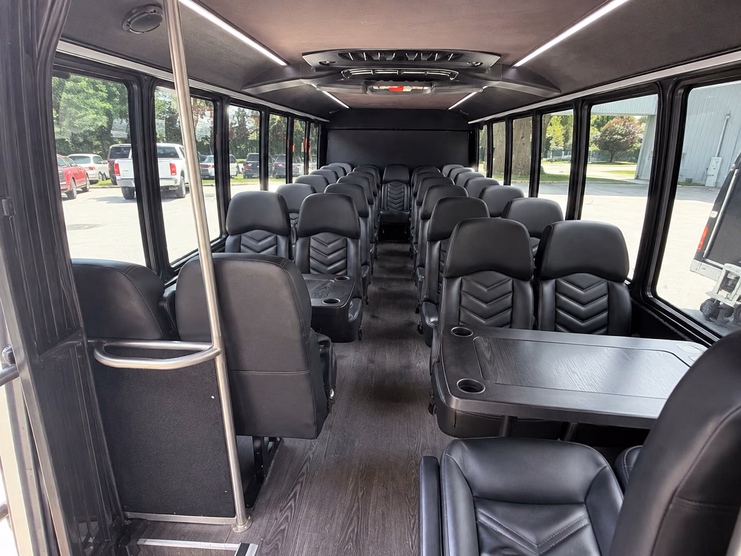 baltimore parking shuttle and park and ride bus rentals